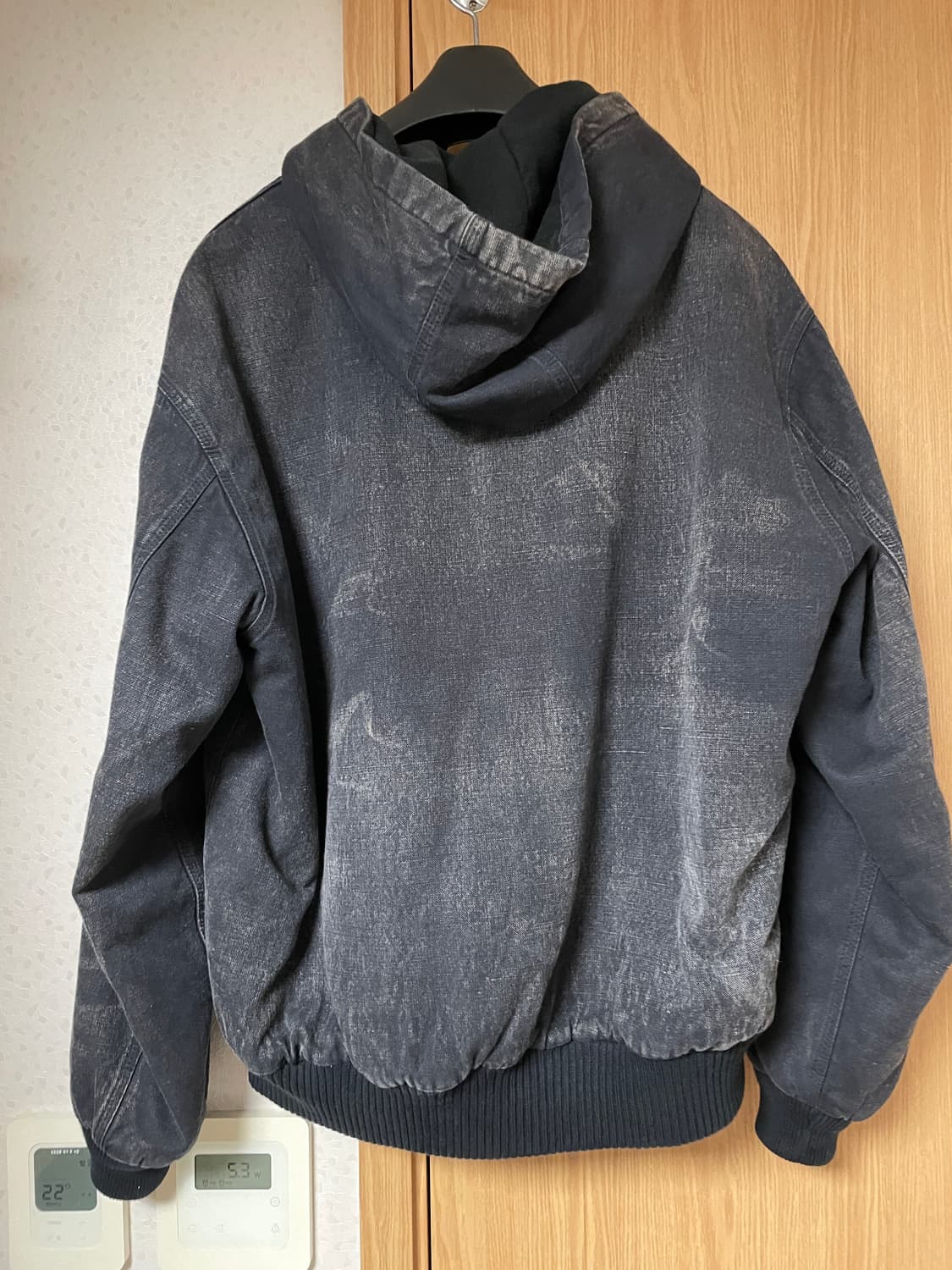 아프레쎄 실크 후디드 파카 상품이미지3