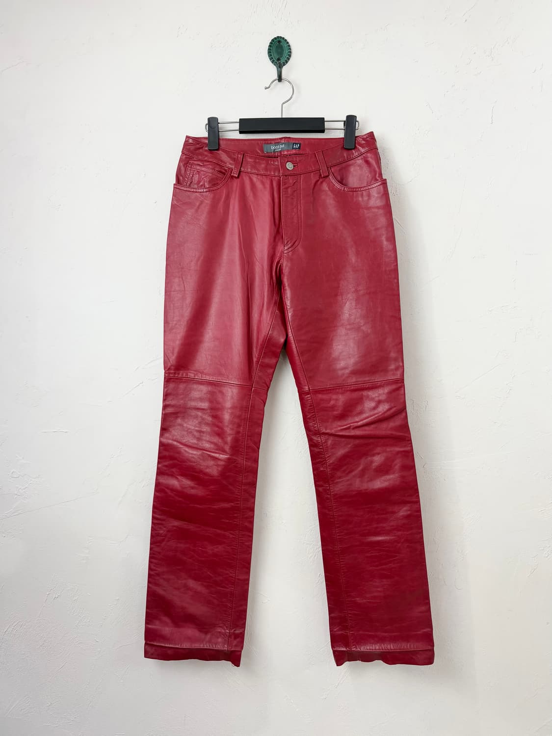 올드 갭 레더 팬츠 상품이미지1