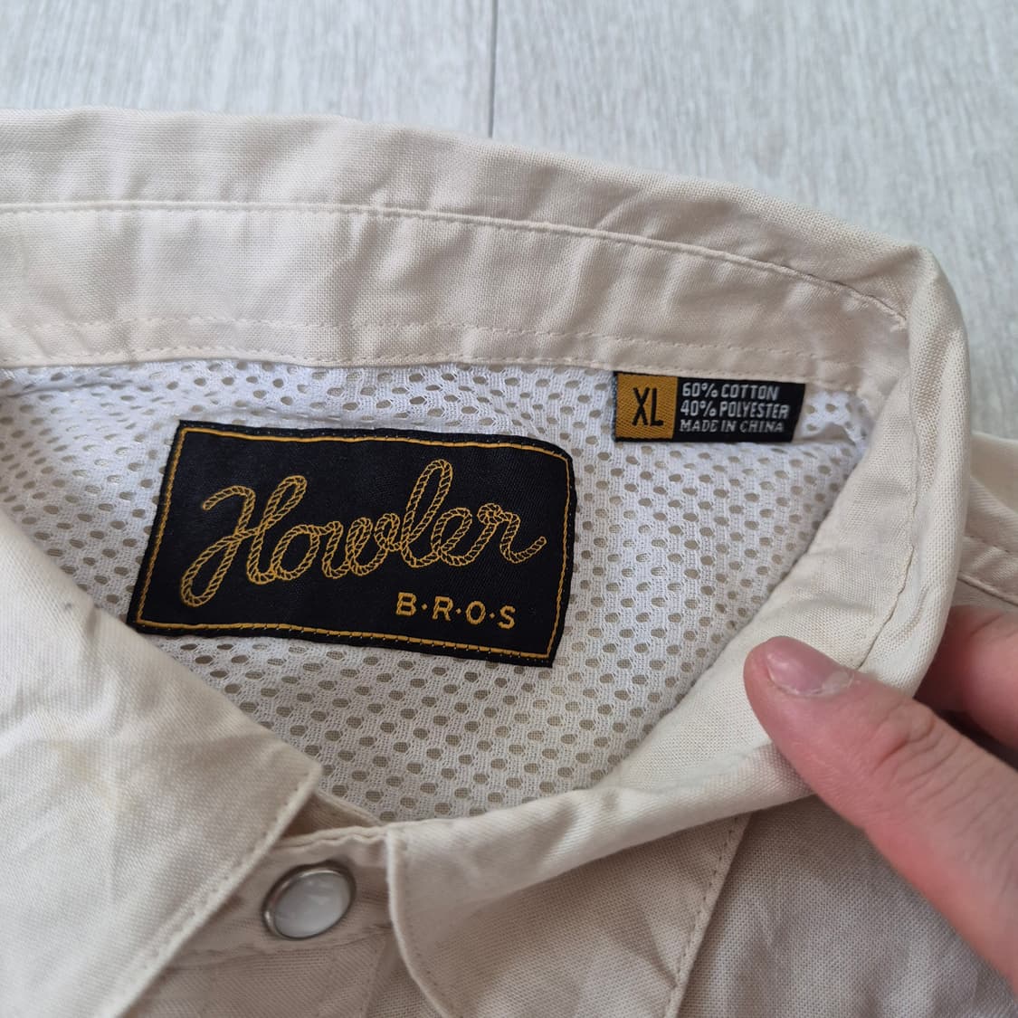 Howler 20ss 가우초 스냅 웨스턴 셔츠 (XL) 상품이미지5