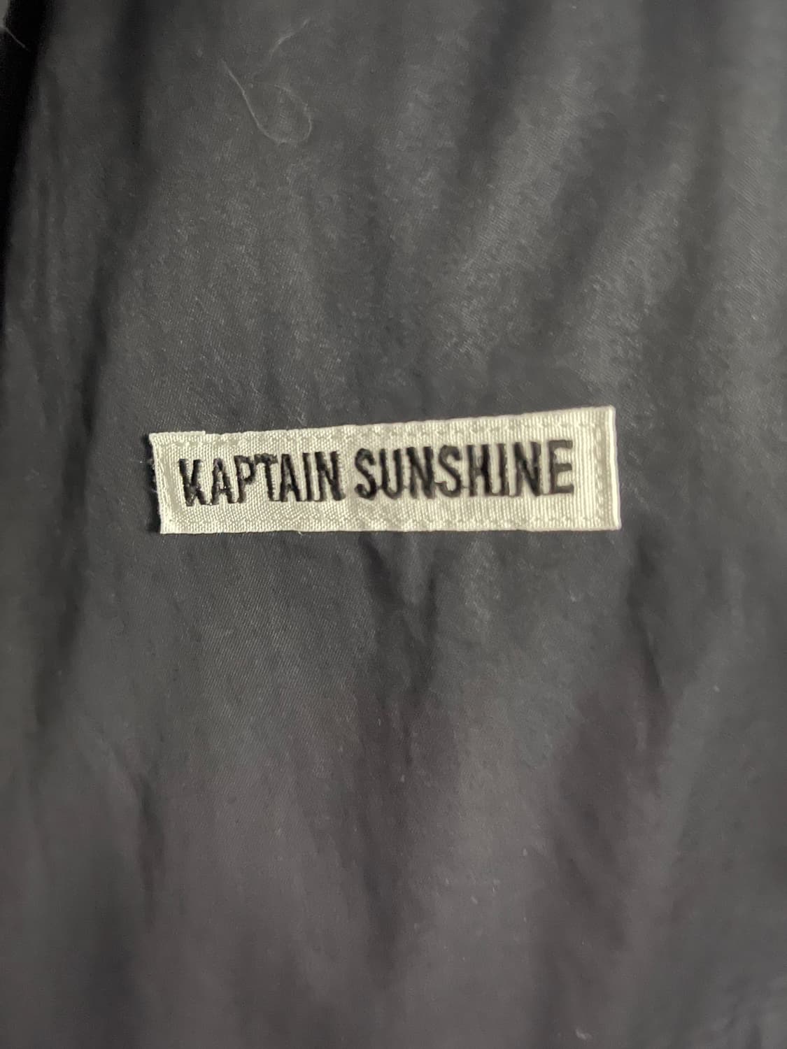 24aw 캡틴선샤인 워커코트 네이비 38 상품이미지2