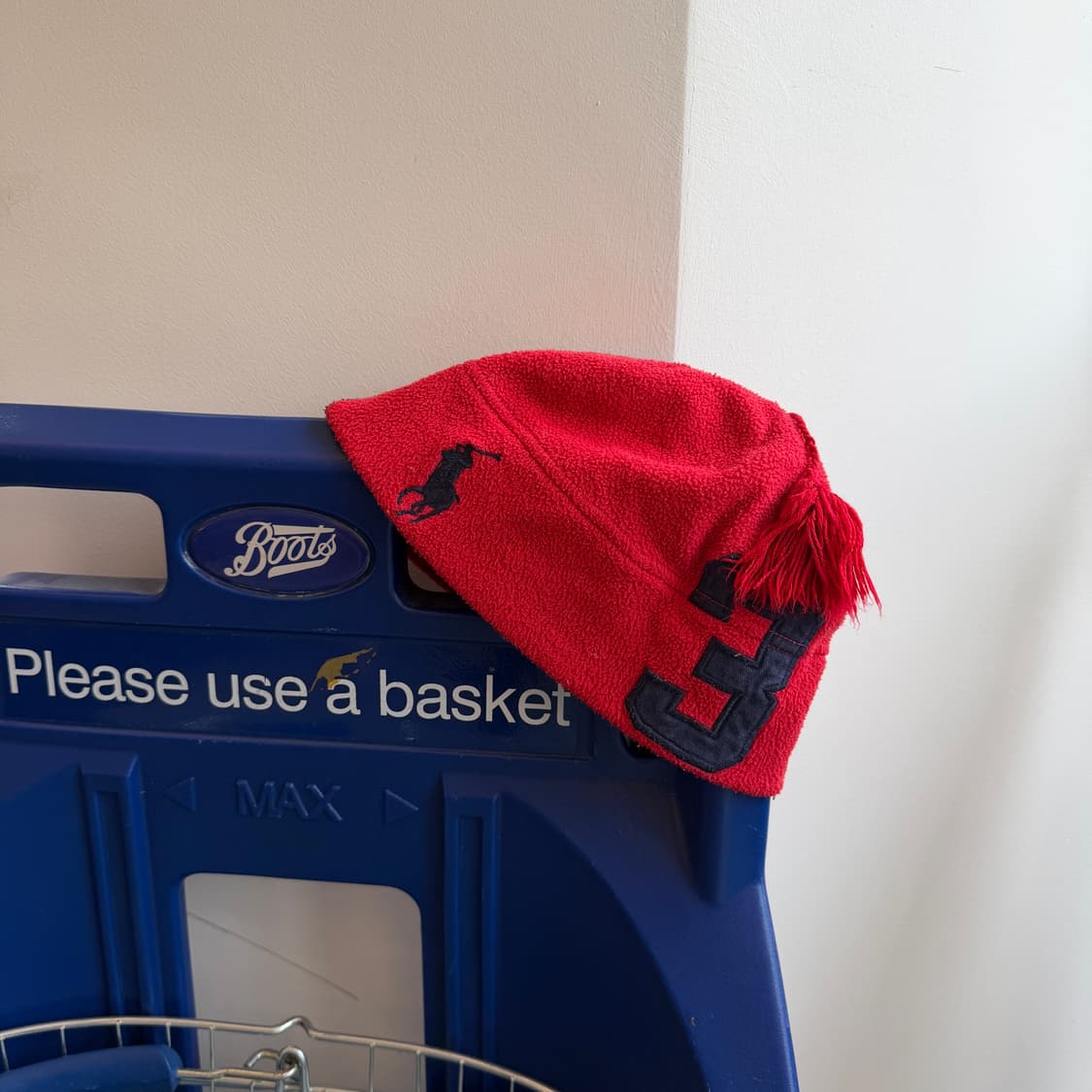 폴로 랄프로렌 플리스 비니 상품이미지1