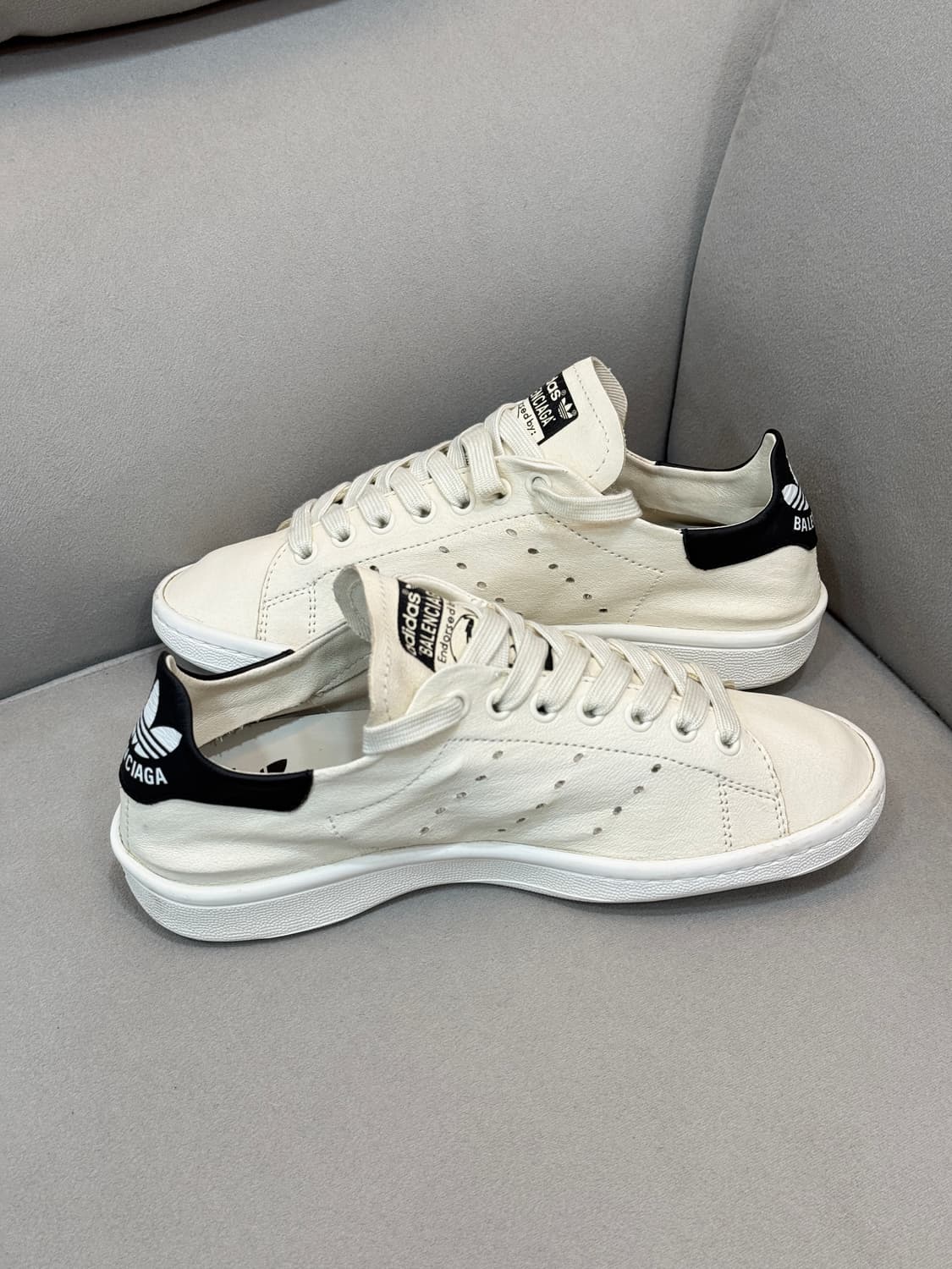 발렌시아가 아디다스 스탠 스미스 스니커즈 36사이즈 상품이미지1