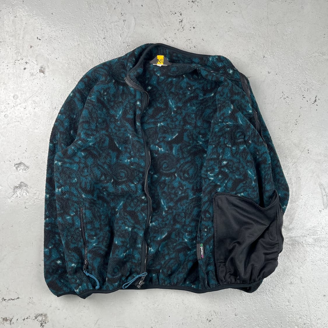 빈티지 Rei 플리스 패턴 폴라텍 집업 상품이미지6