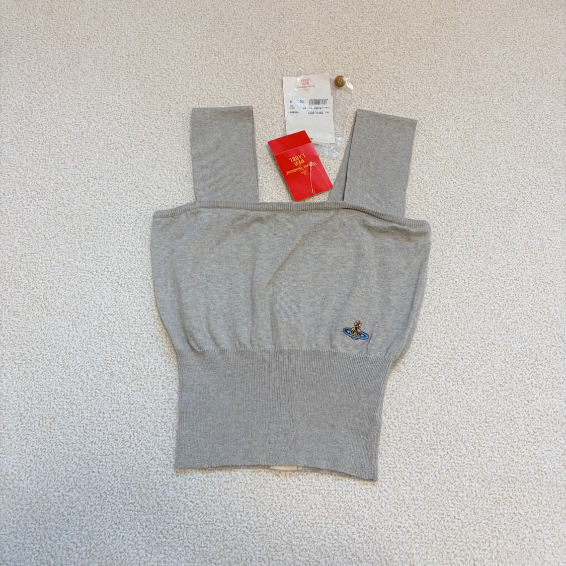 비비안웨스트우드 튜브탑 니트 새상품 상품이미지1