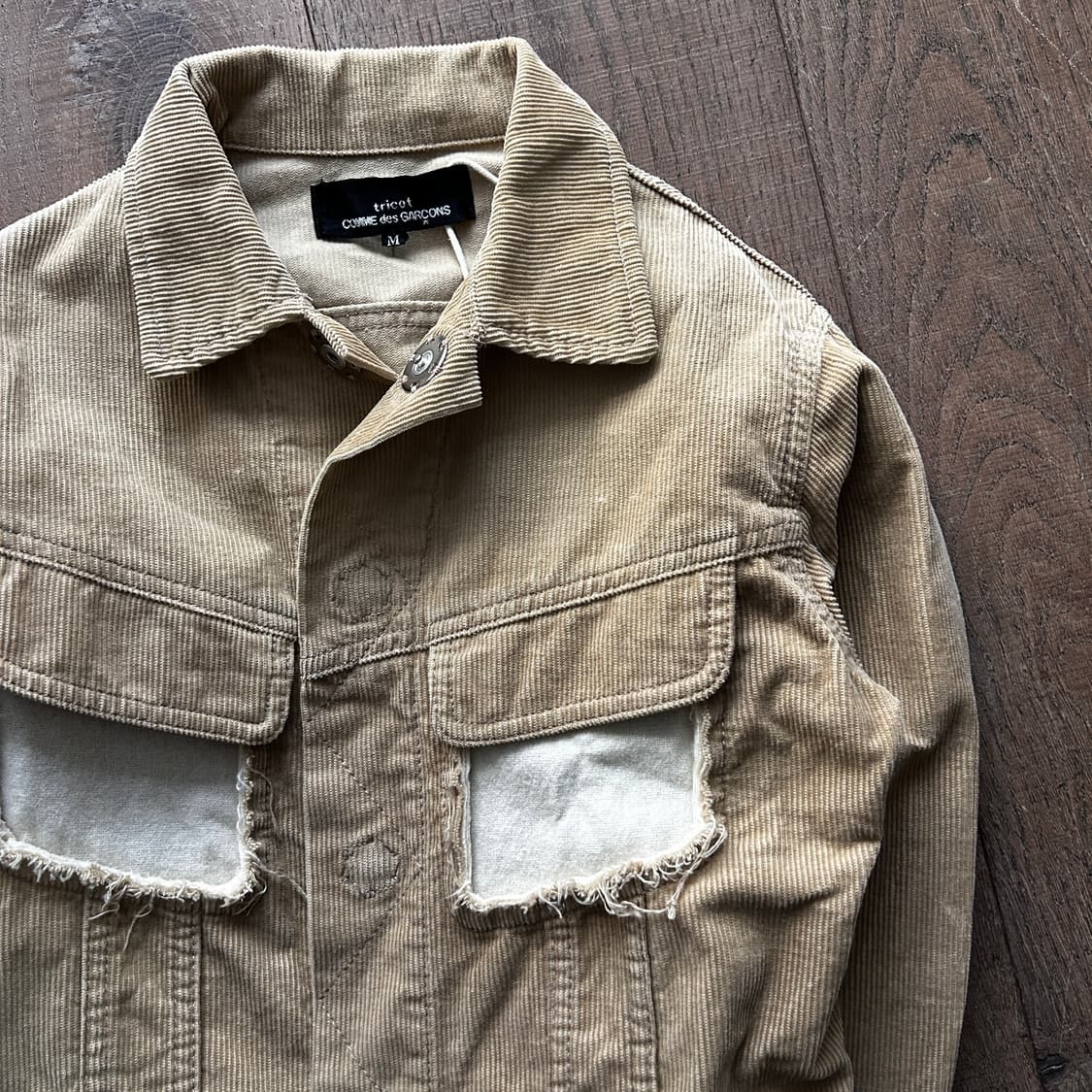 Distressed Corduroy Jacket 상품이미지4