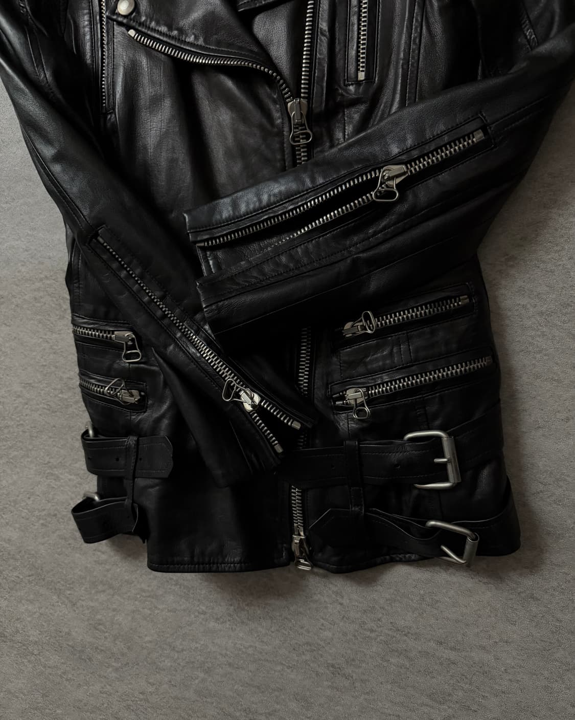 09FW 발망 데카르넹 라이더 자켓 상품이미지8