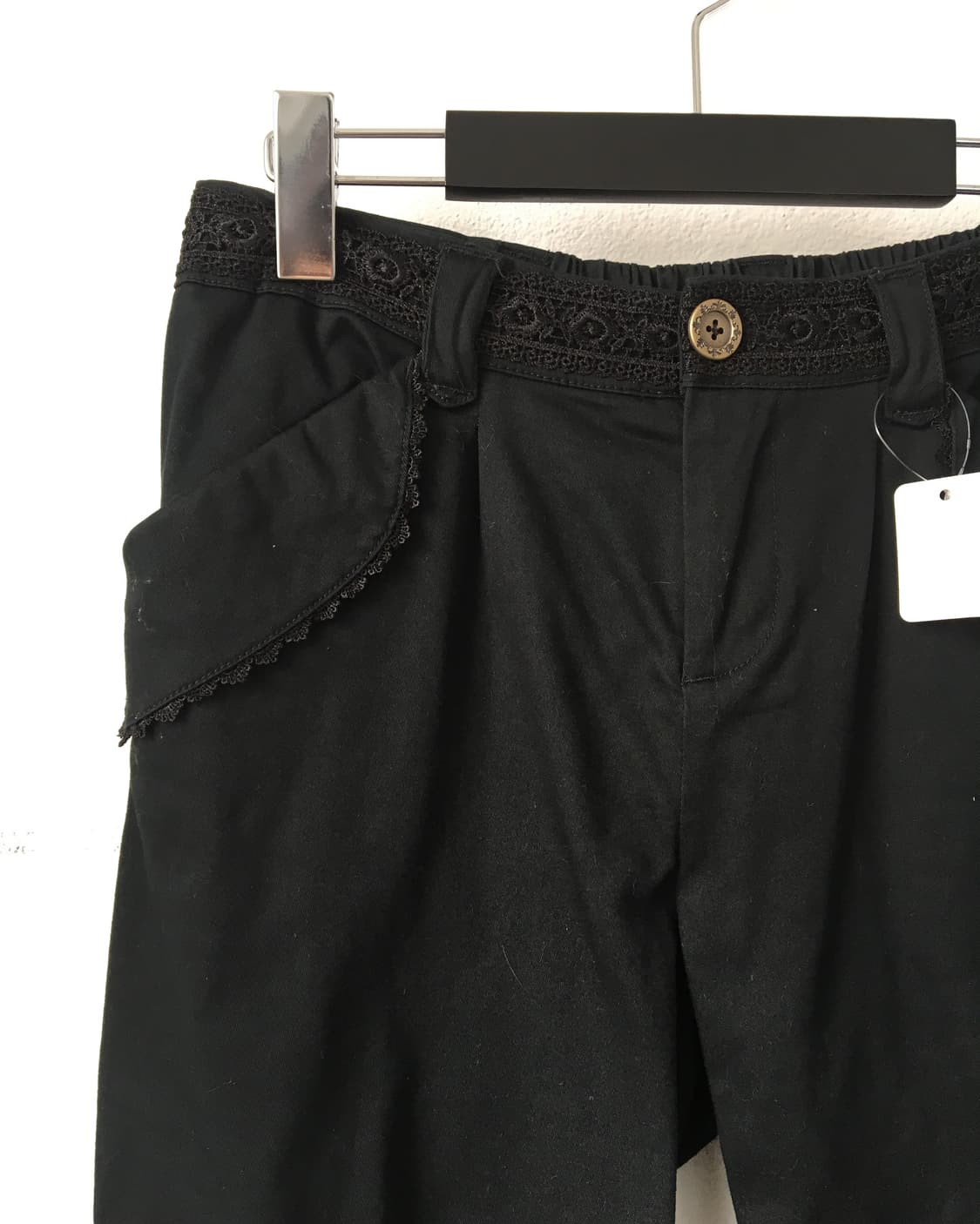 axes femme lace trimming cago capri pant 상품이미지2