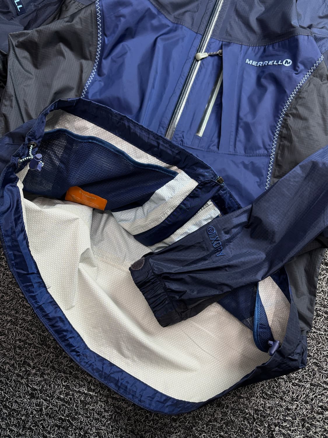 머렐 블루 나일론 메탈 마운틴 자켓 2461 상품이미지3