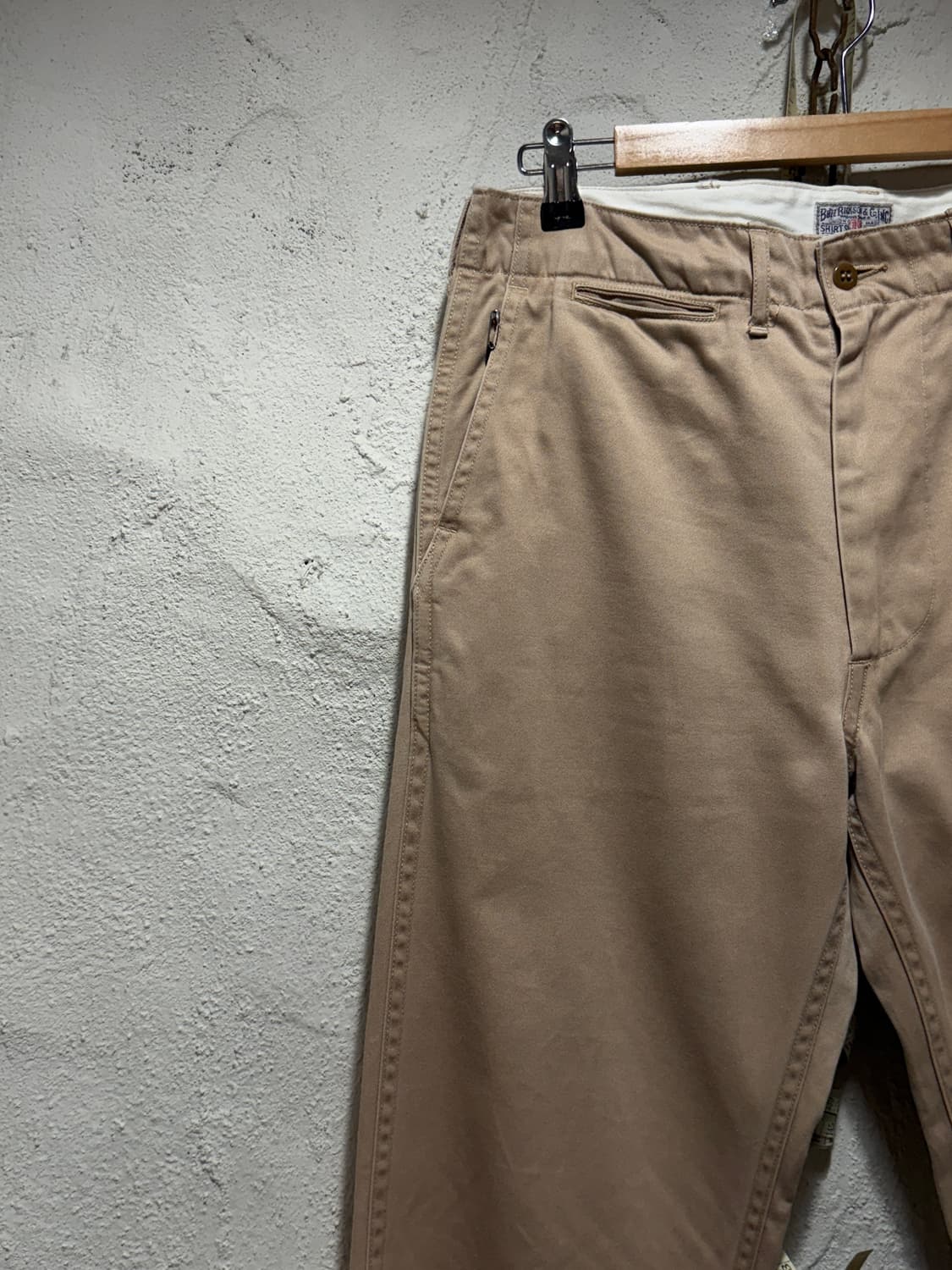 버즈릭슨 Buzz Rickson 미육군 오피서 치노 팬츠 상품이미지5