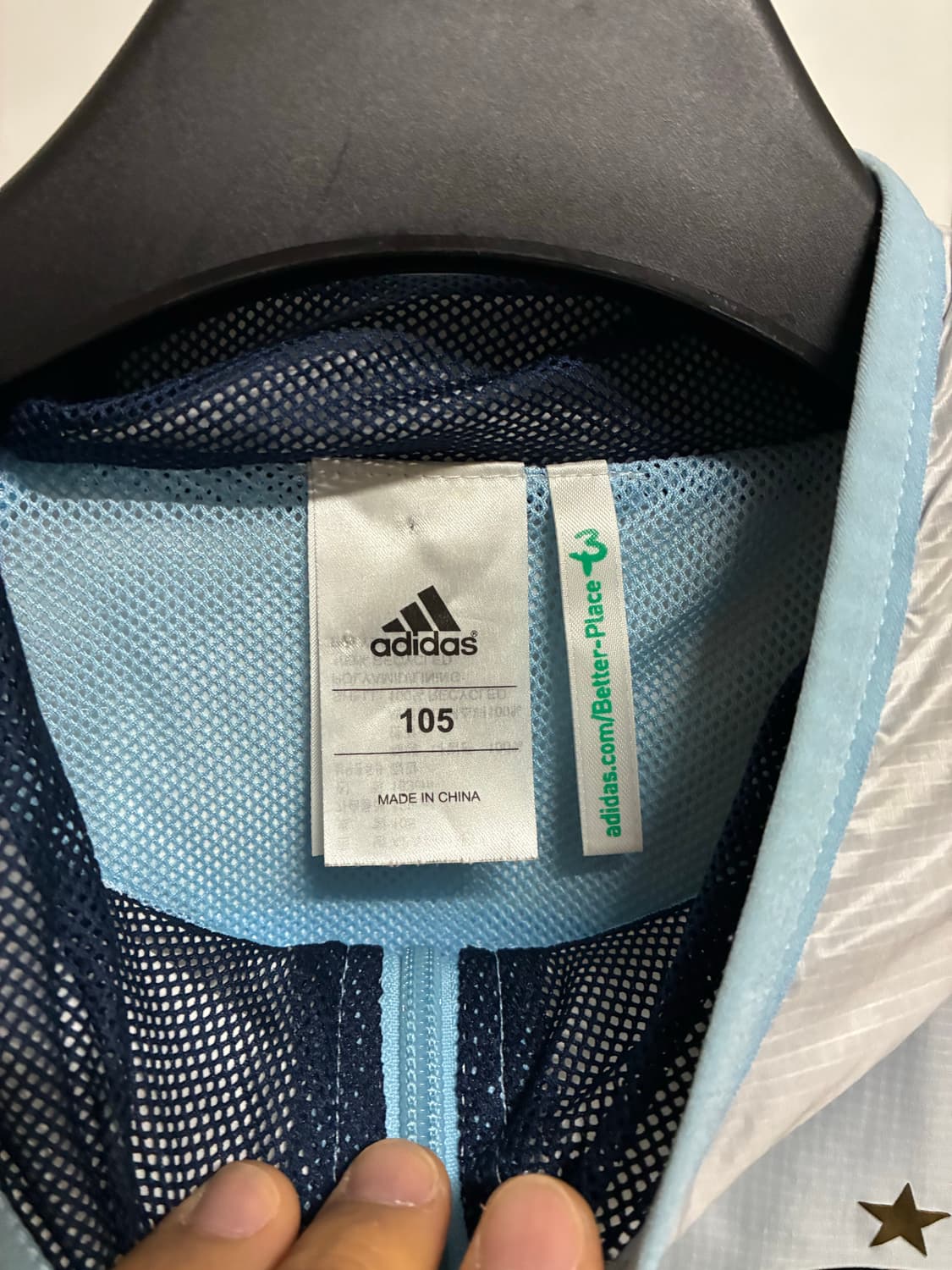 [새상품] 아디다스 아르헨티나 바람막이 상품이미지3