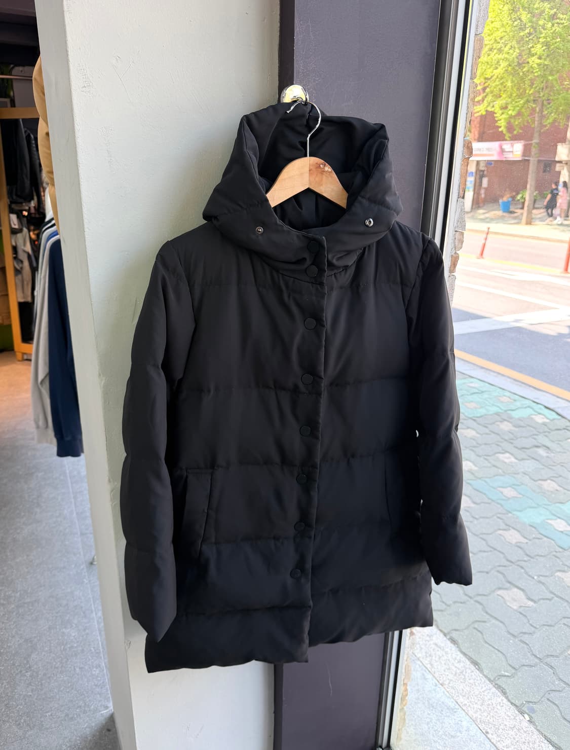 3/ 이세이미야케 Pleats Please 컨버터블 후디드 다운 코트 상품이미지3