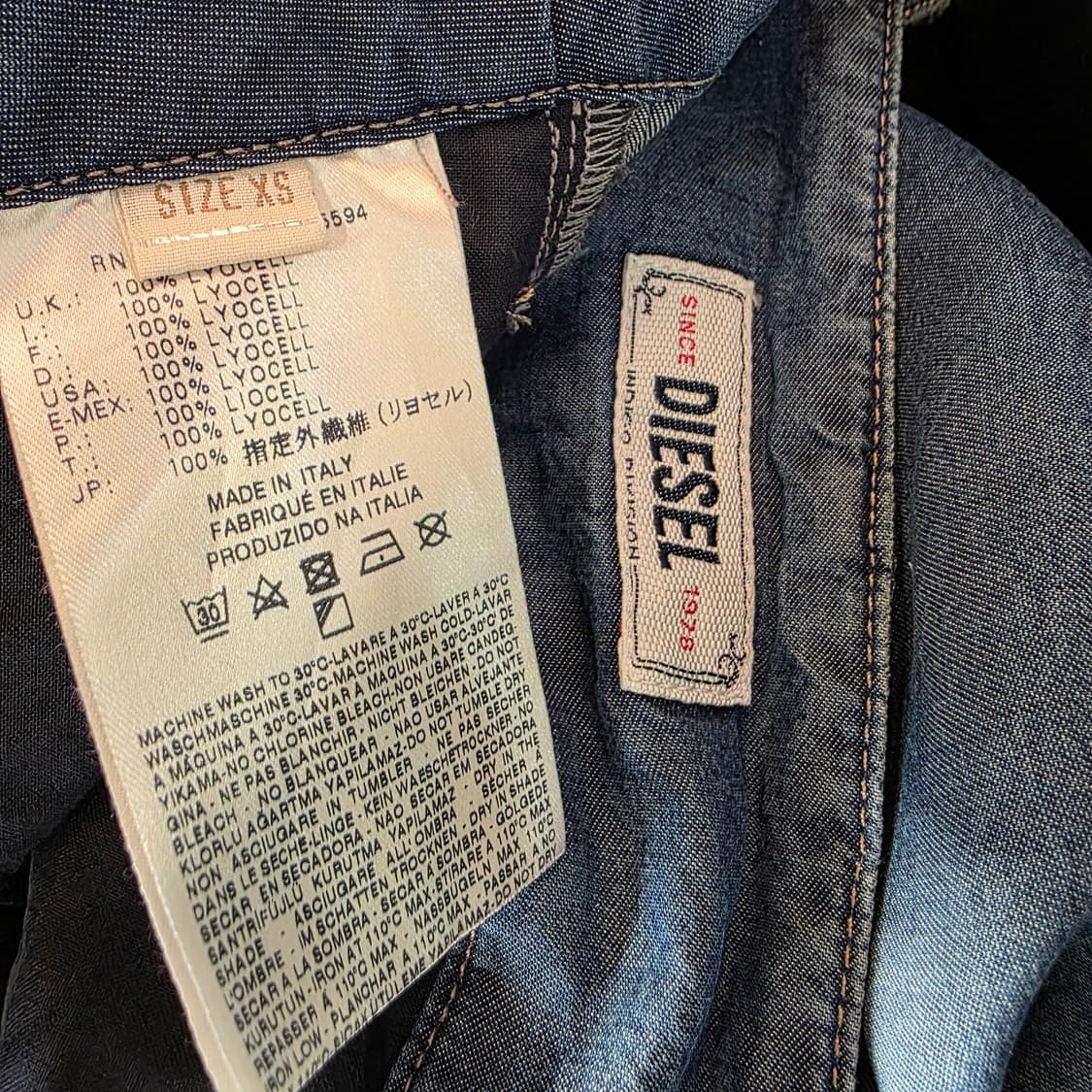 DISEL 핀턱 홀터 점프수트 상품이미지8