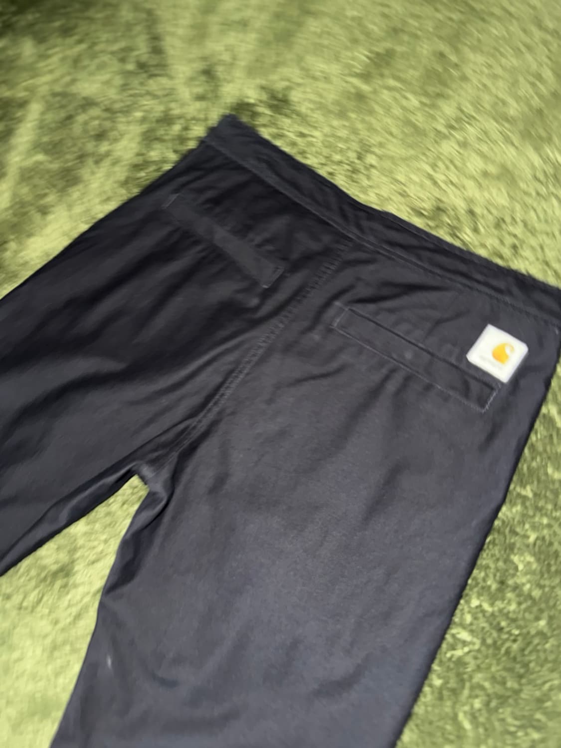 [M] 칼하트 WIP Marshall 마샬 코튼 조거 팬츠 블랙 상품이미지9