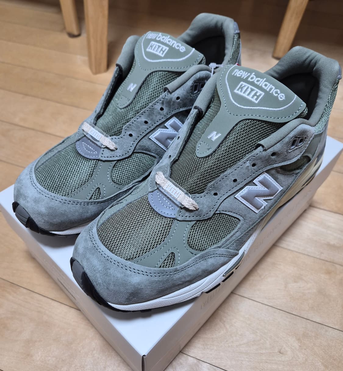 (새상품)뉴발란스 키스(KITH) 991V1 베티버 280mm 상품이미지3