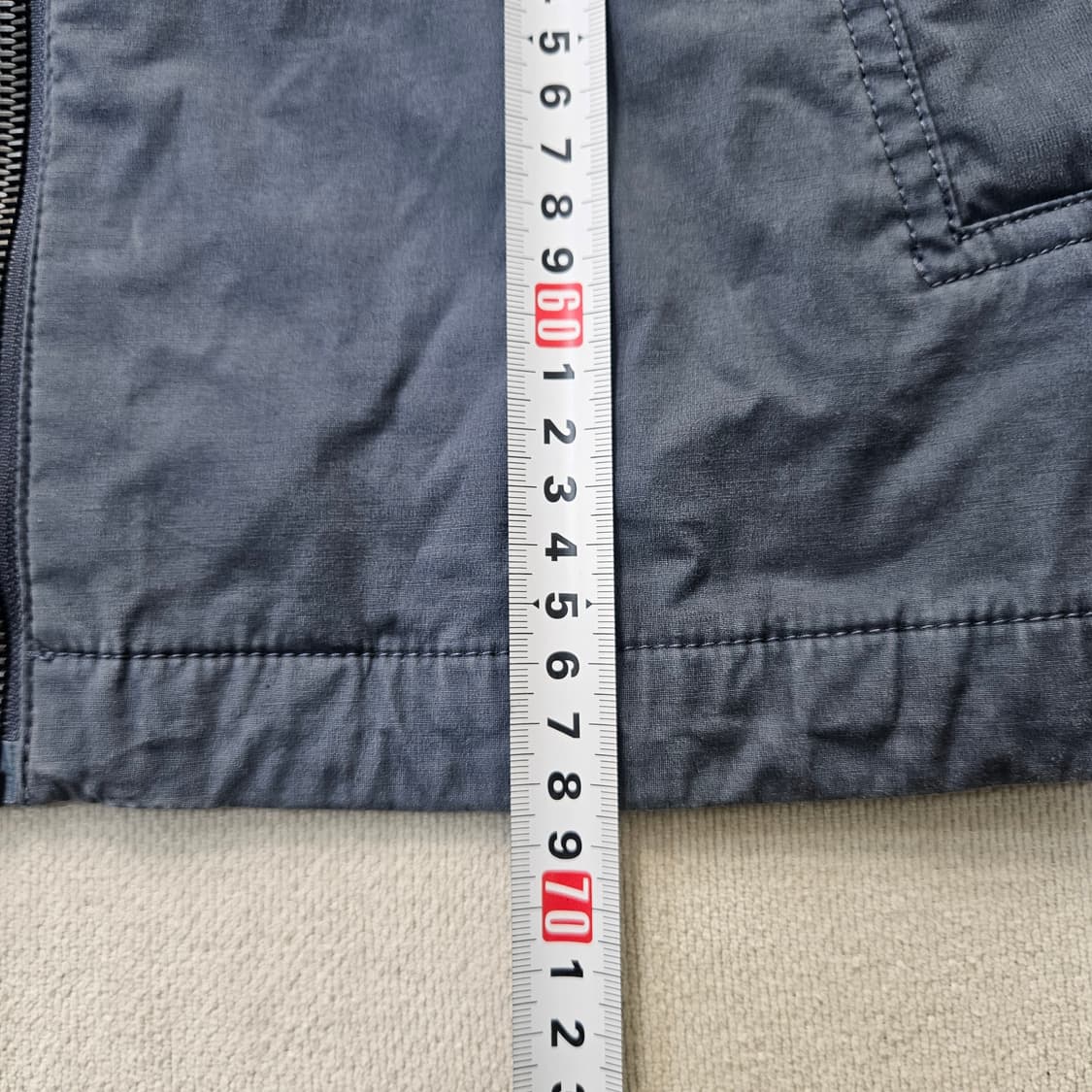 95 트레몰로 면 워싱 평에리 점퍼 0402Y 상품이미지6