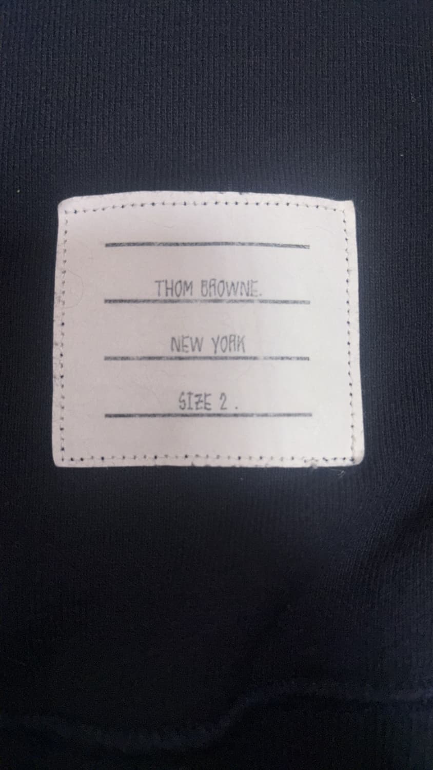 톰브라운 사선완장 맨투맨 네이비  상품이미지6