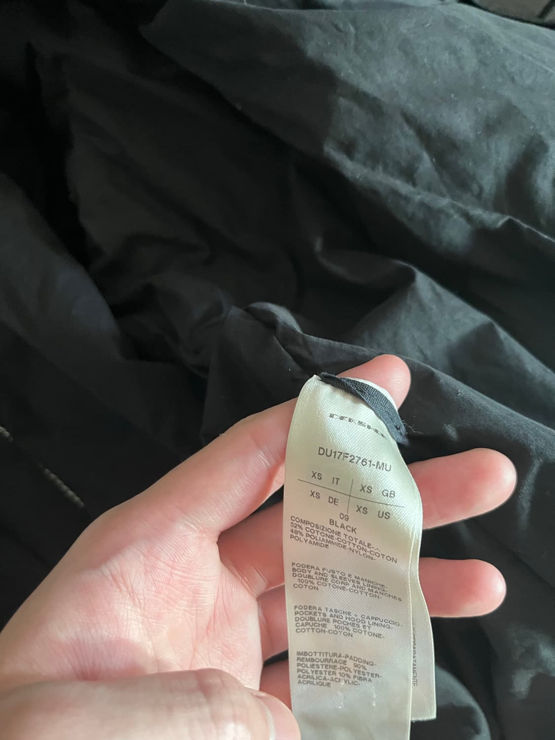 릭오웬스 누빔 패디드 자켓 점퍼 상품이미지4