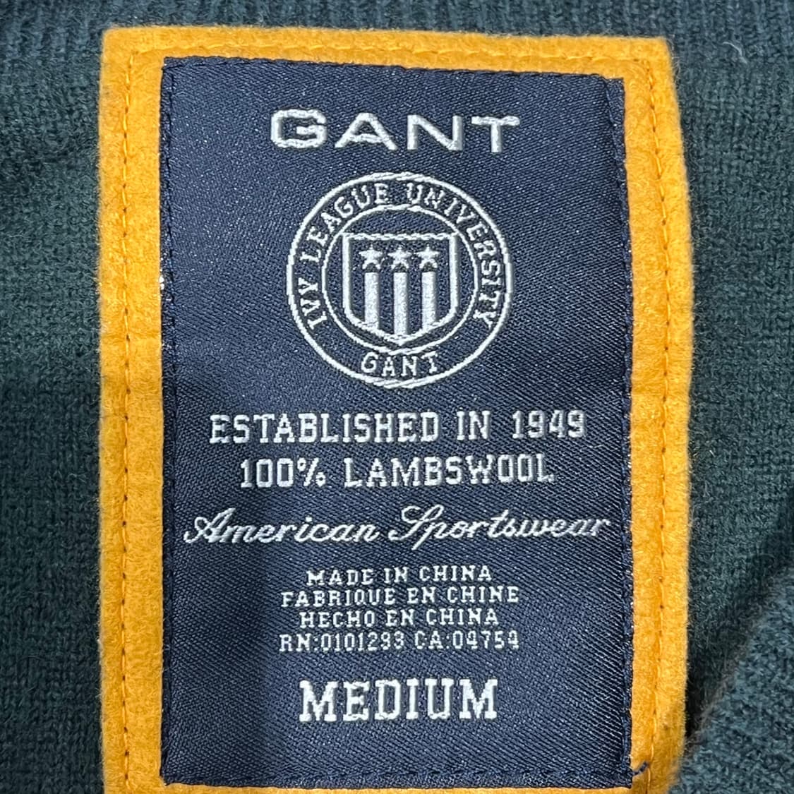 간트 브이넥 울니트 s09526 상품이미지5