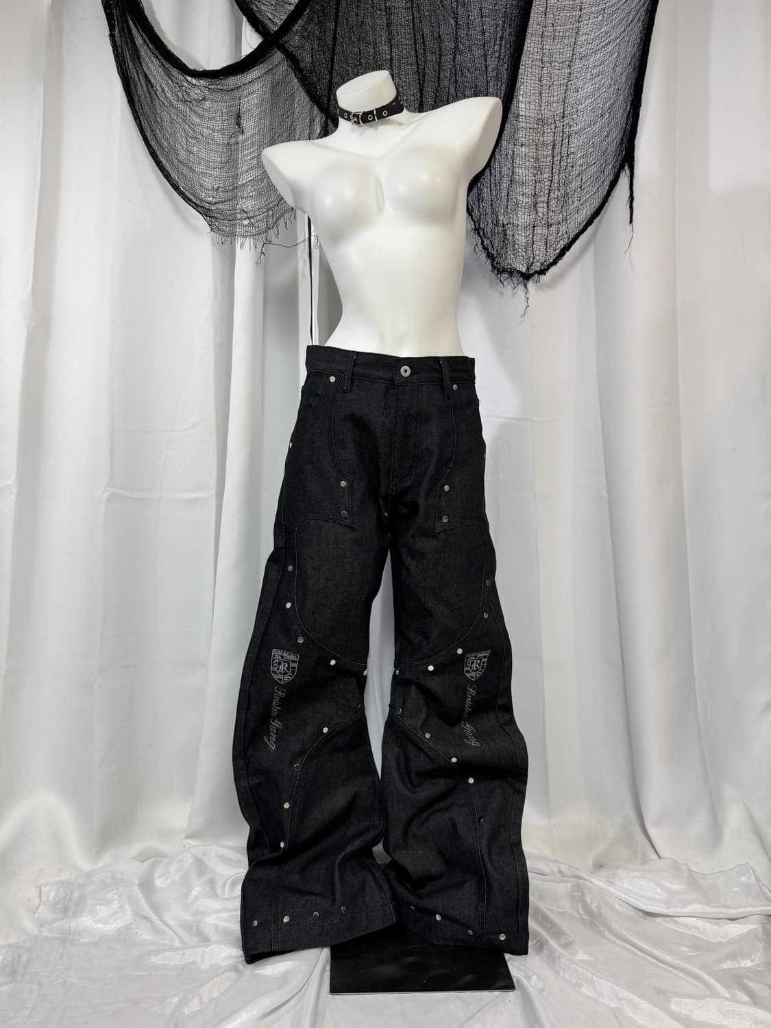 detail denim pants 상품이미지1