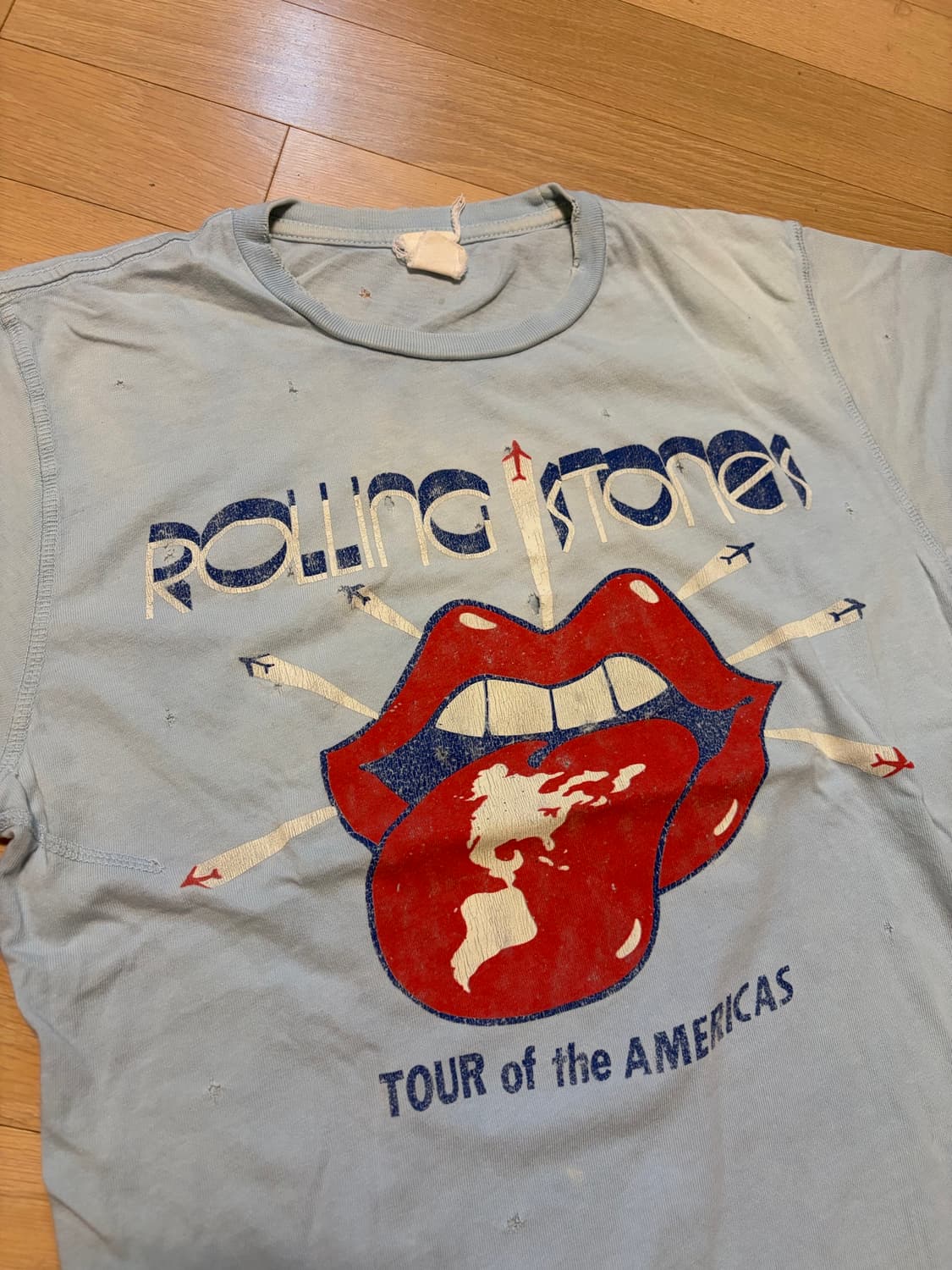 메이드원 반팔 롤링스톤즈 tour of the Americas  상품이미지2