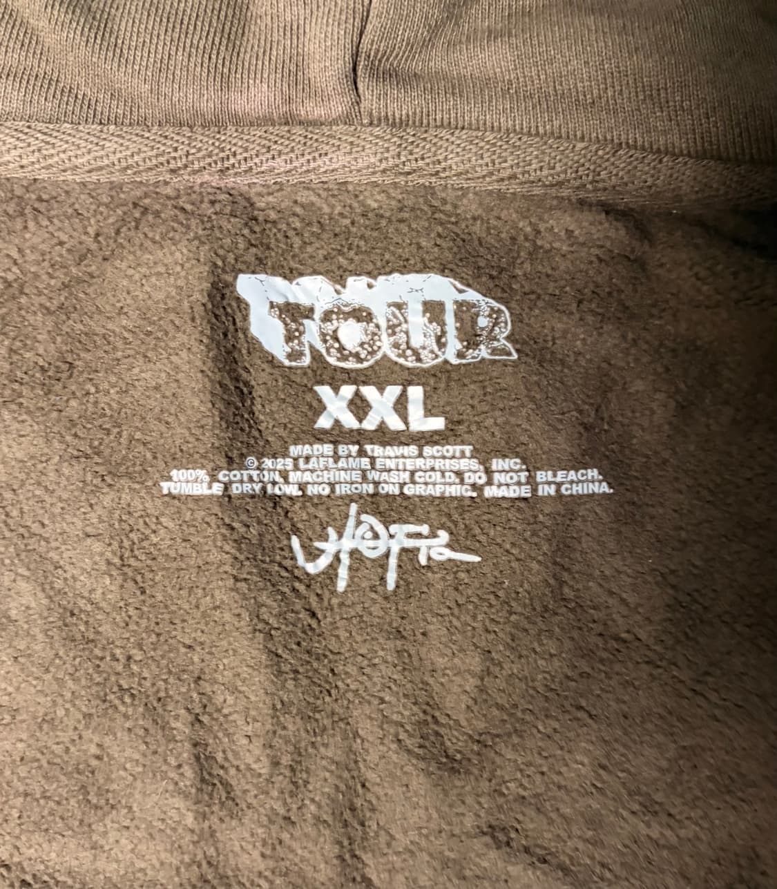 트래비스 스캇 내한 md 후드집업 xxl 2xl 상품이미지3