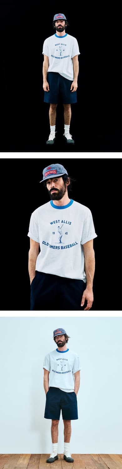 유니폼브릿지 west allis baseball 반팔 티셔츠 상품이미지1