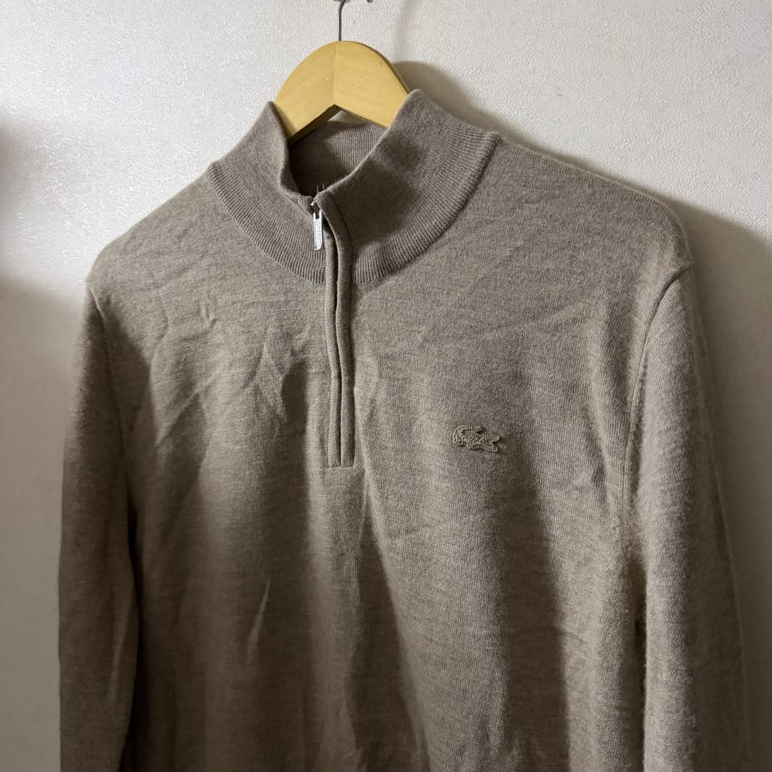 라코스테 남성 하프넥 모 로고 니트 4 (95정도) 상품이미지9