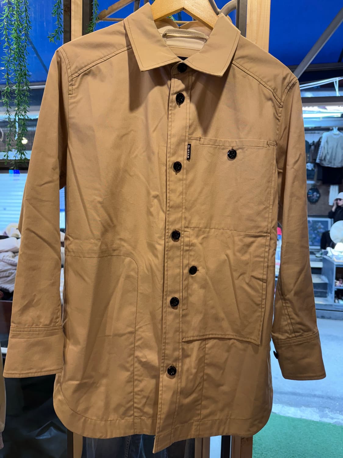 지스타 로우 베이지 워크자켓 상품이미지1