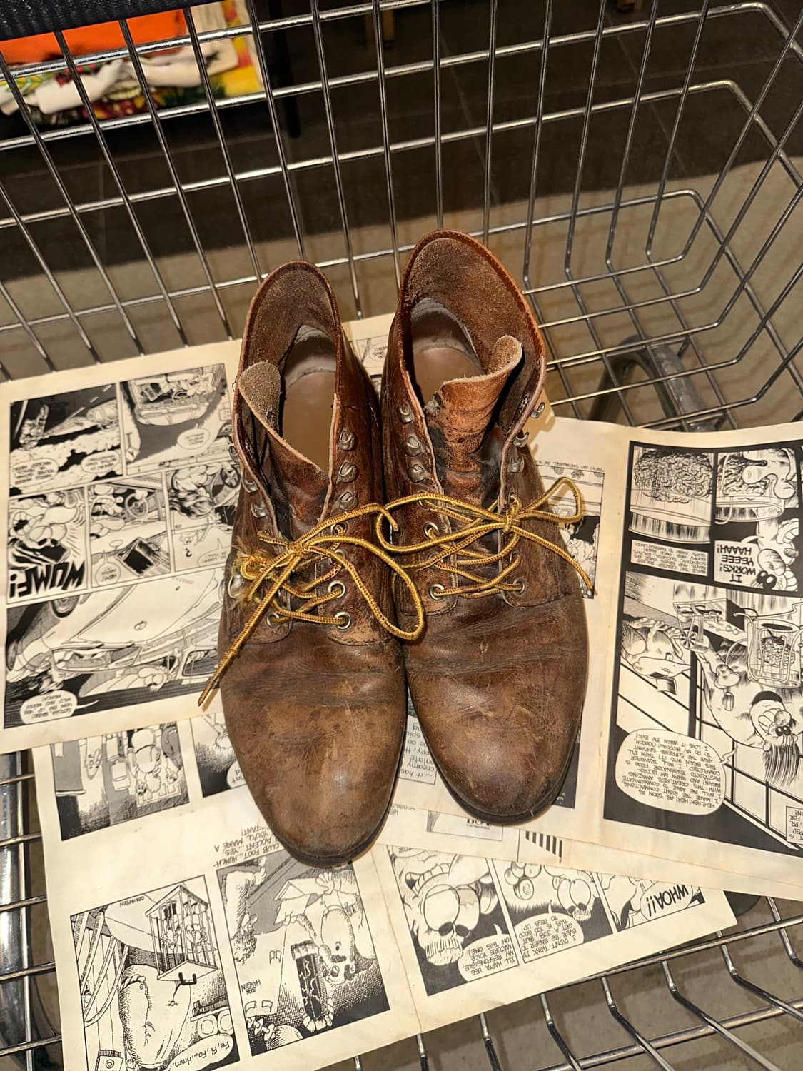 90‘s Red Wing 2126 utility brogan boots 상품이미지5