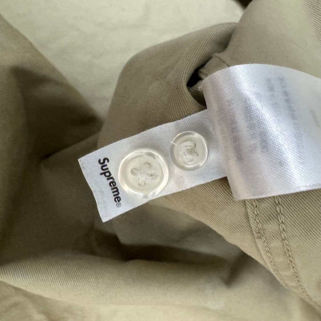 슈프림 스몰 박스 셔츠 베이지 XL 상품이미지6