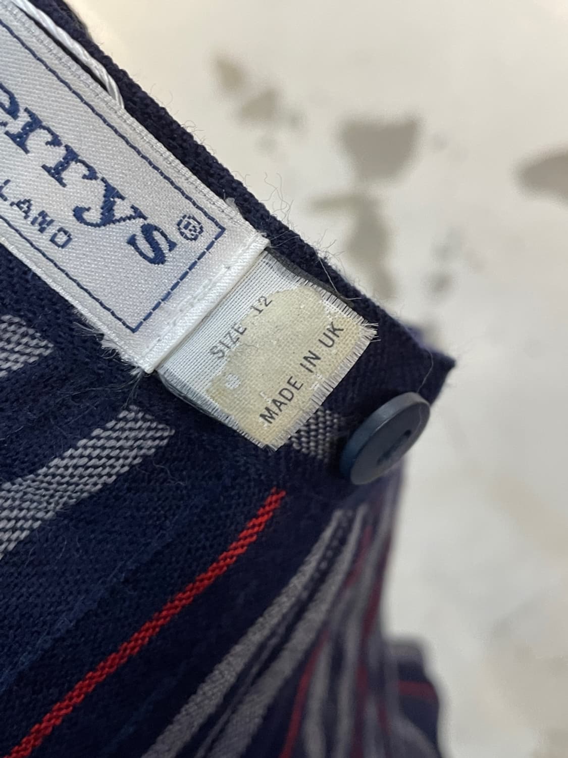 버버리 네이비 노바 체크 리버시블 스커트  상품이미지9