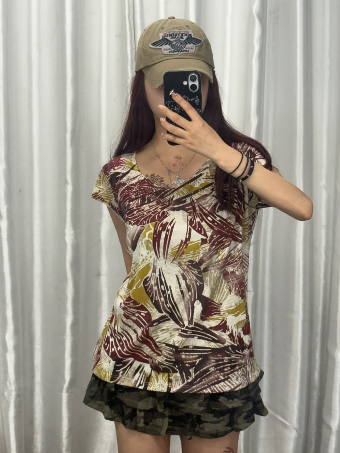 Calvin Klein Flower Printed Short Sleeve 상품이미지2