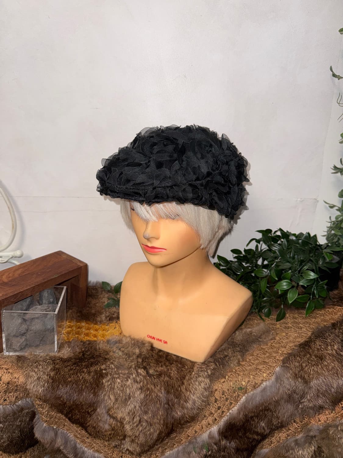 Black rose hunting cap 상품이미지2