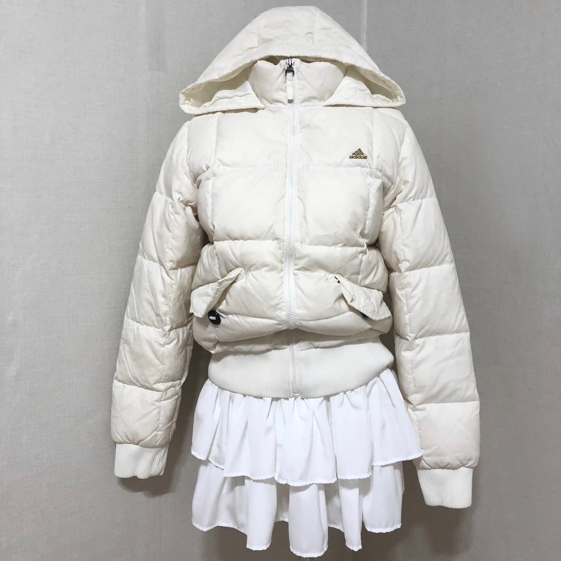 아디다스 숏패딩 M 상품이미지1