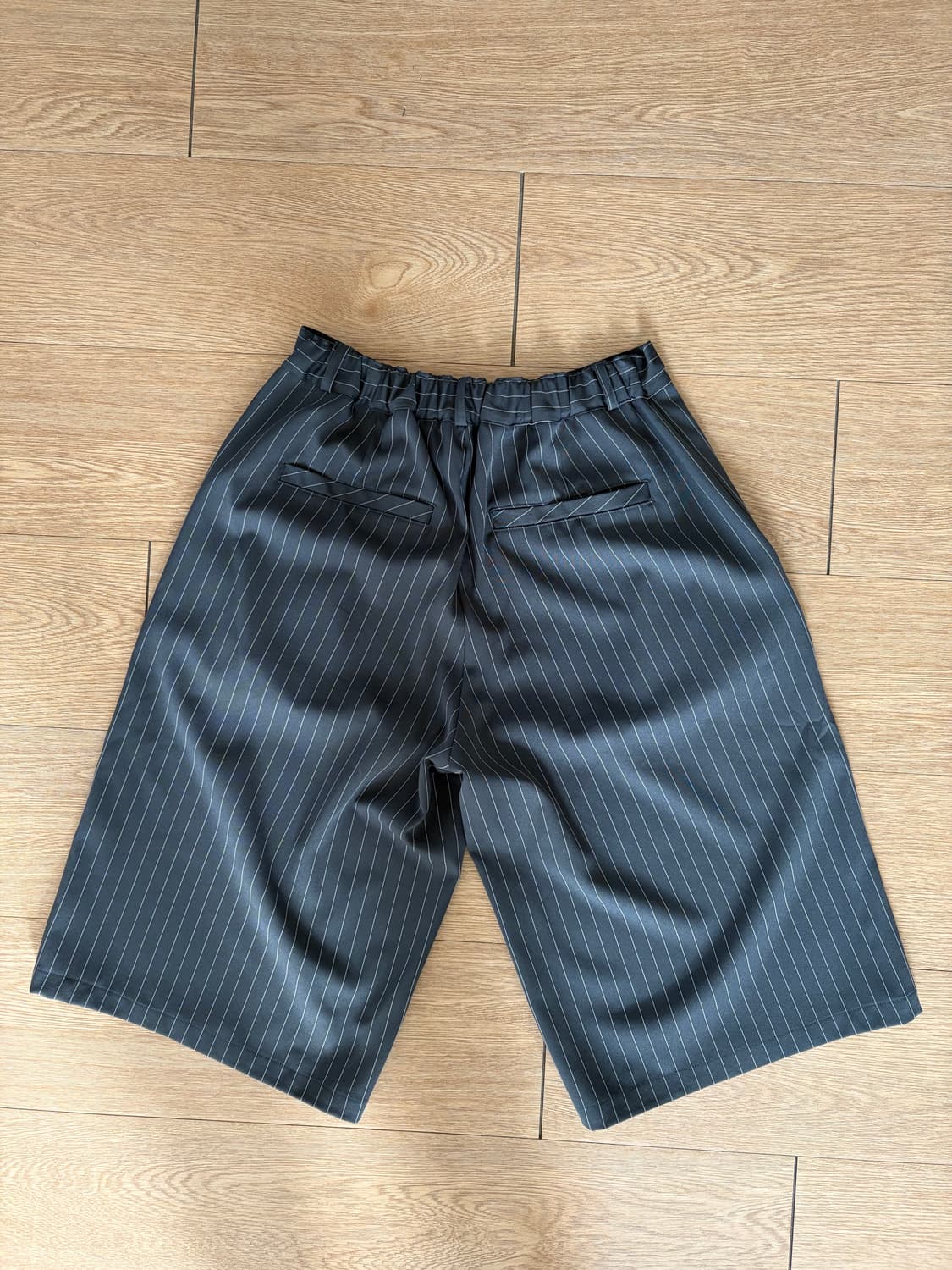 율러 유틸리티 스트라이프 버뮤다 팬츠 그레이 M 상품이미지3