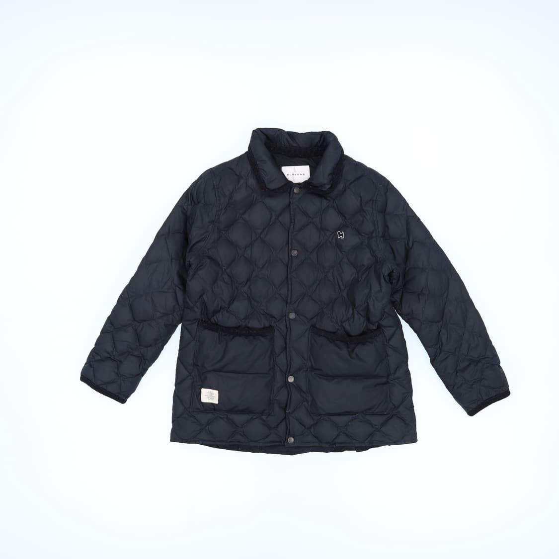 [155-12세] 블루독 키즈여성 덕다운 퀄팅 패딩점퍼 1107HR1 상품이미지1