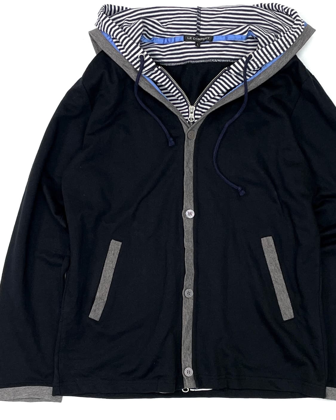 JPN Layered hood zip up 상품이미지2