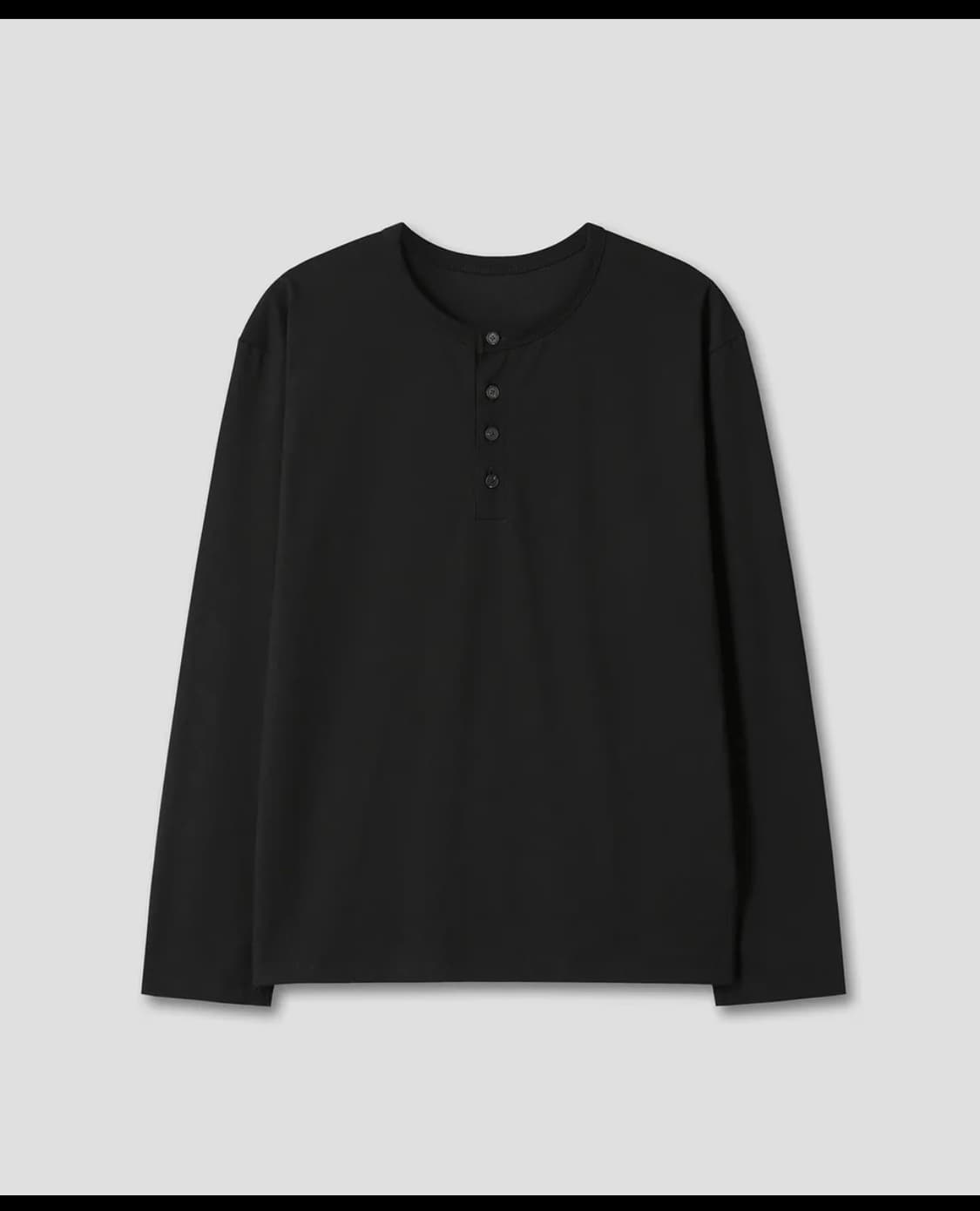 다이브인 헨리넥 롱 슬리브 상품이미지2