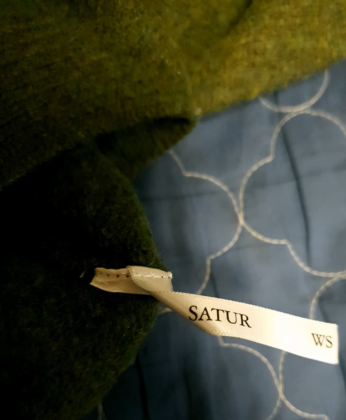 세터 우먼 언발란스 더블린 캐시미어블렌드 니트 올리브카키 (WS) 상품이미지8