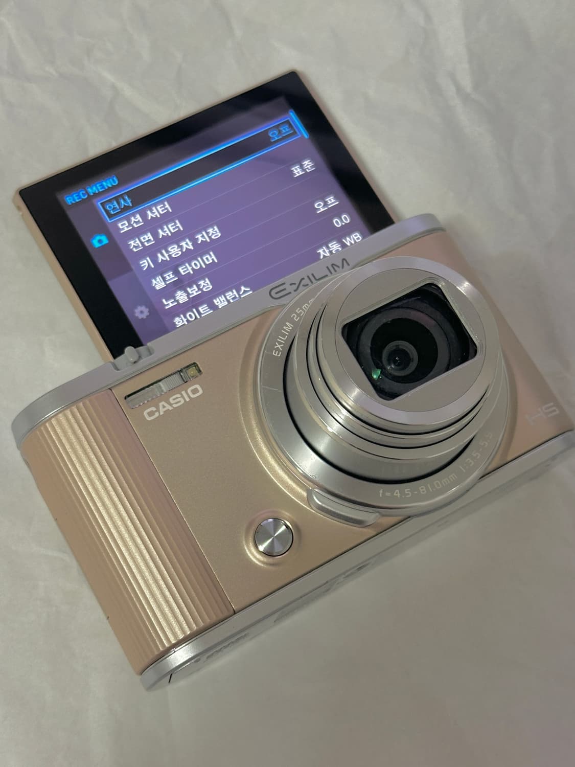 셀카 뷰티기능 특화🪽 카시오 엑슬림 ZR1800 빈티지디카 상품이미지2