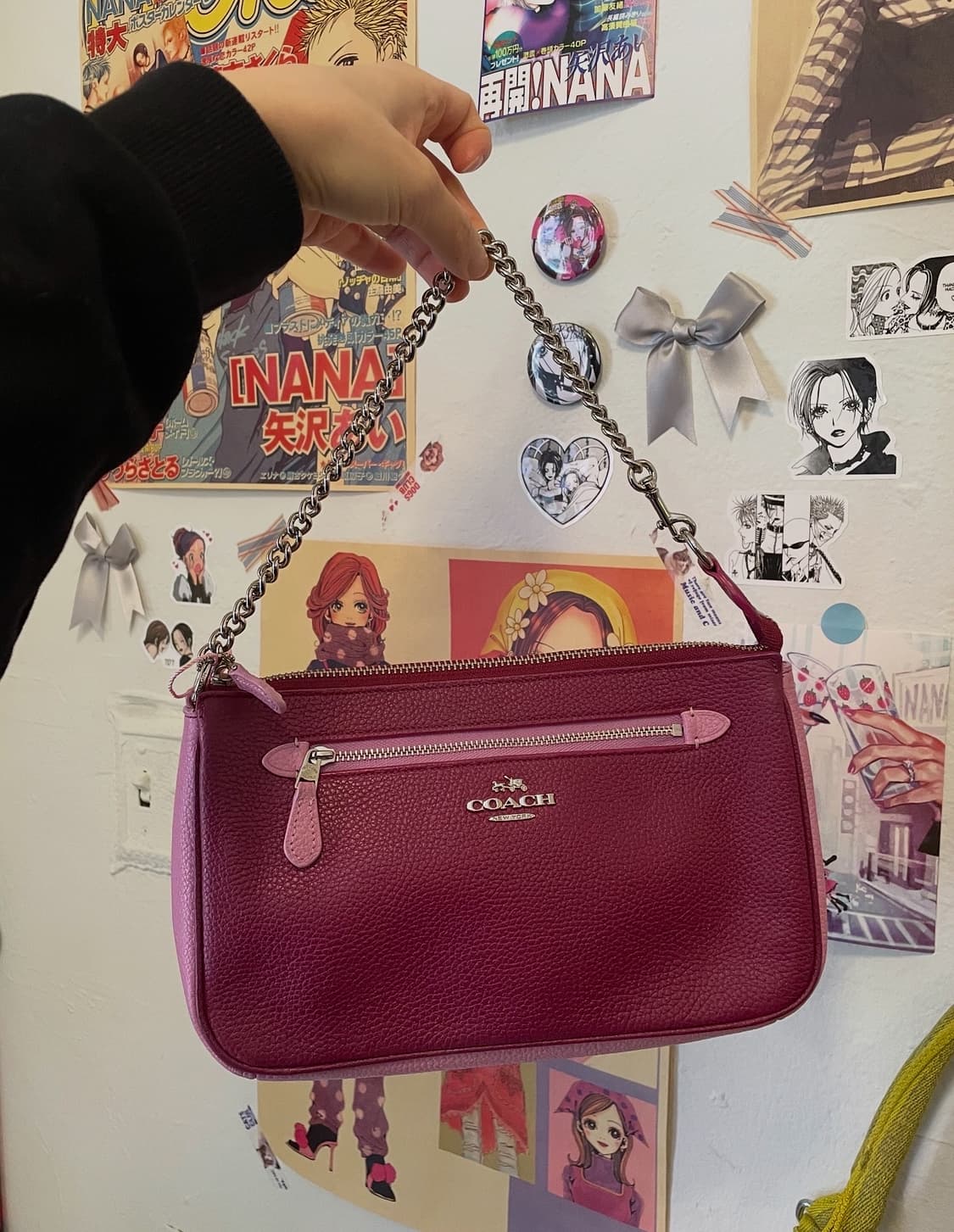 코치 딥핑크 토트백 [무배] 상품이미지1