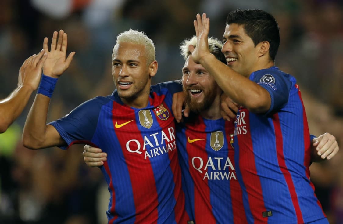 16-17 바르셀로나 네이마르 홈 유니폼 L사이즈 상품이미지7