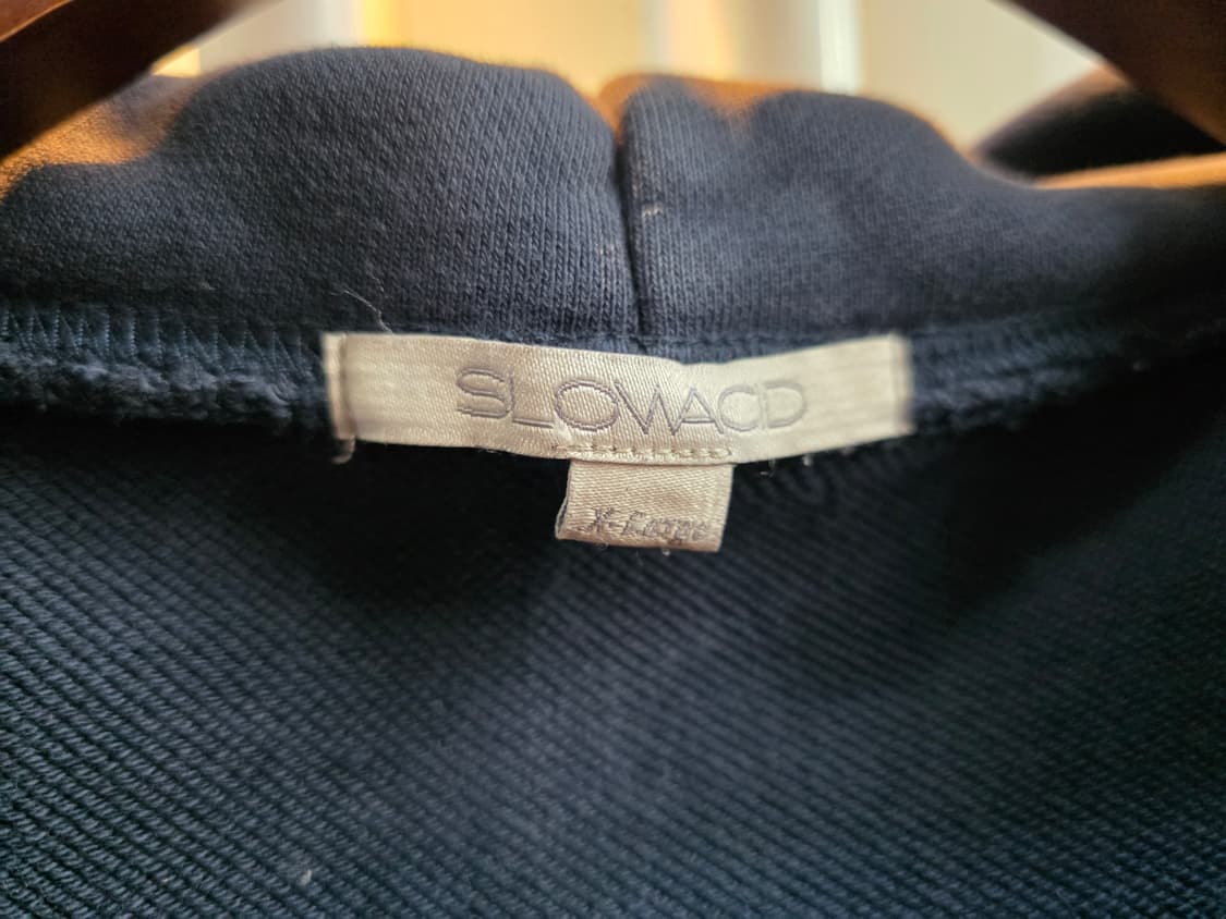 슬로우애시드  워싱후드집업 상품이미지5