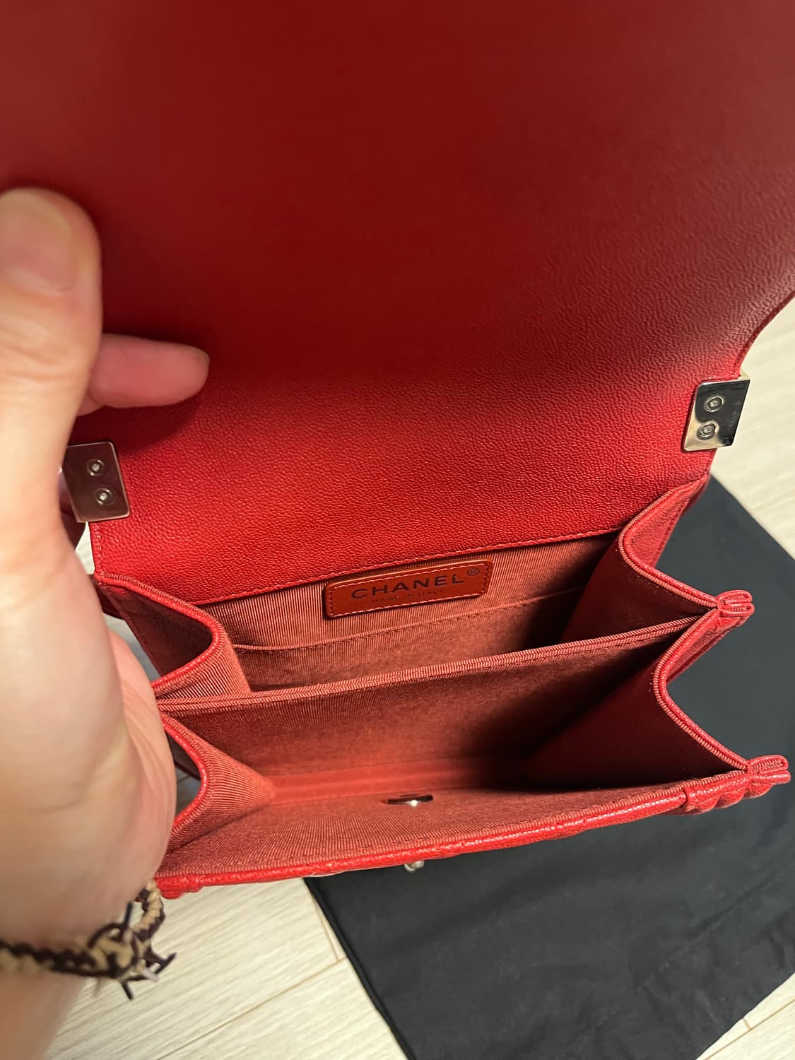 샤넬 보이 샤첼백 상품이미지6