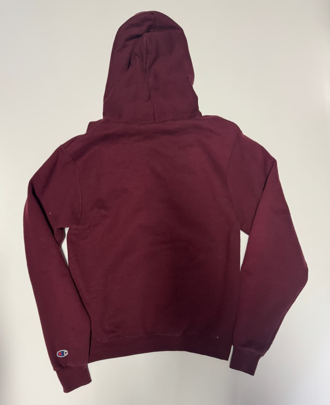 공용 챔피온 버건디 트레이닝 기모 후드티 S 상품이미지2