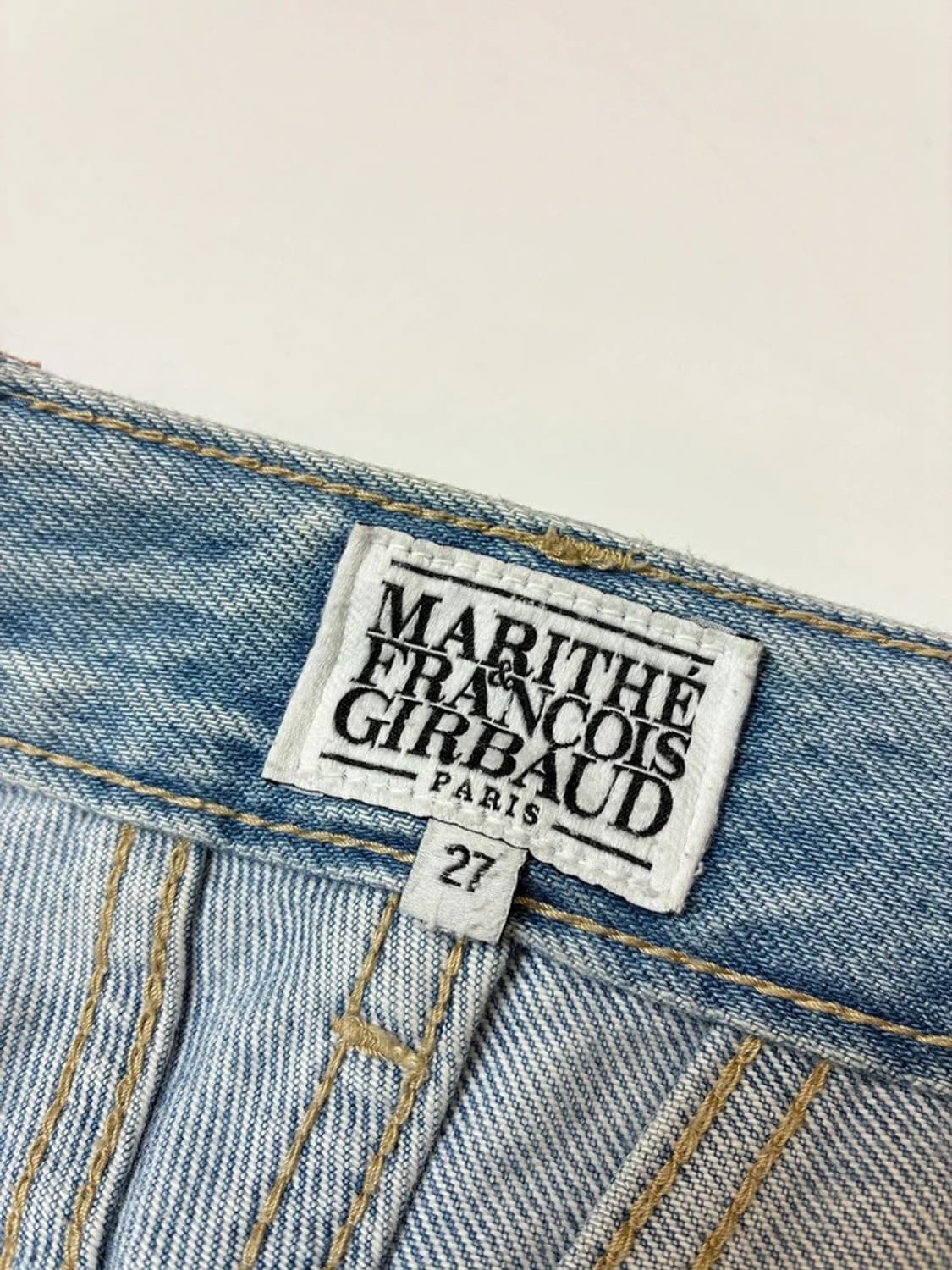 마리떼프랑소와저버 시그니처 스트레이트 와이드 데님 팬츠 PN8386 상품이미지9