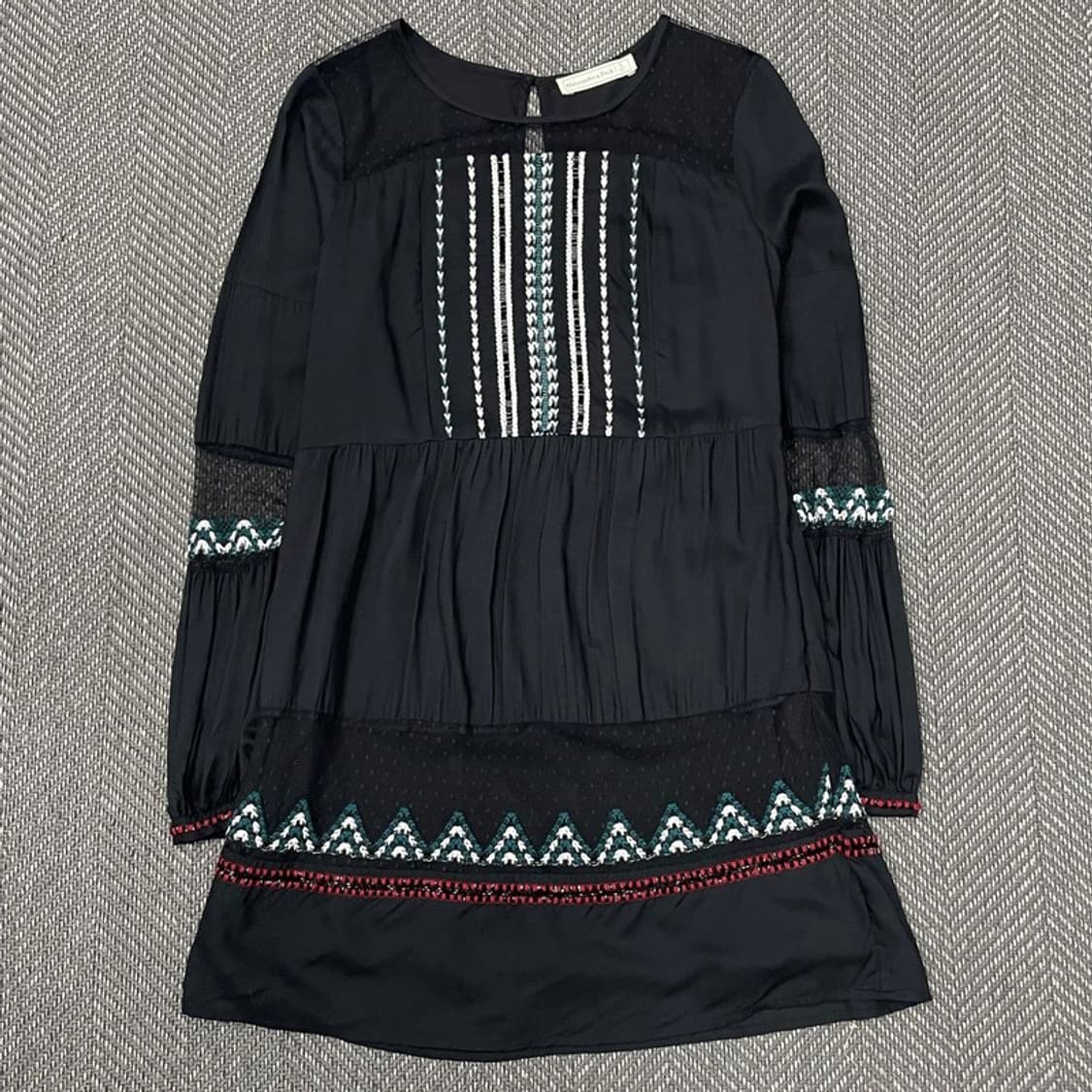 아베크롬비 앤 피치 자수 디테일 원피스 v0313 상품이미지1