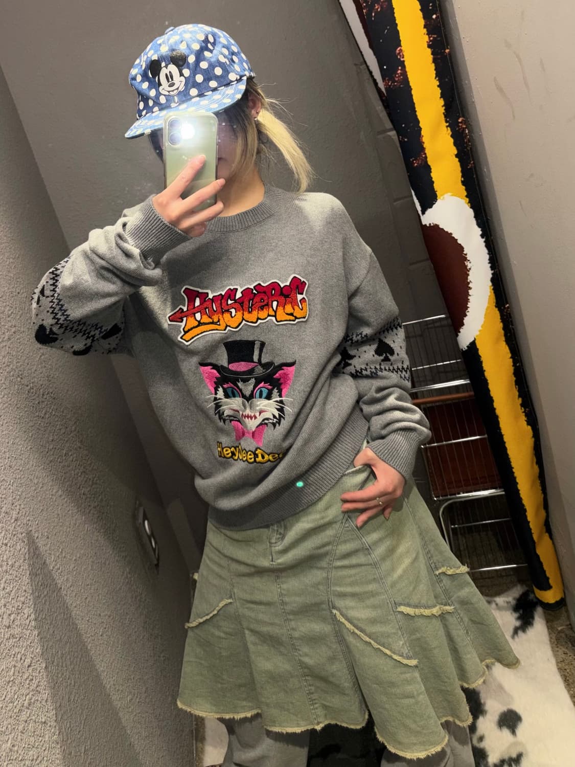 히스테릭글래머 니트 상품이미지1