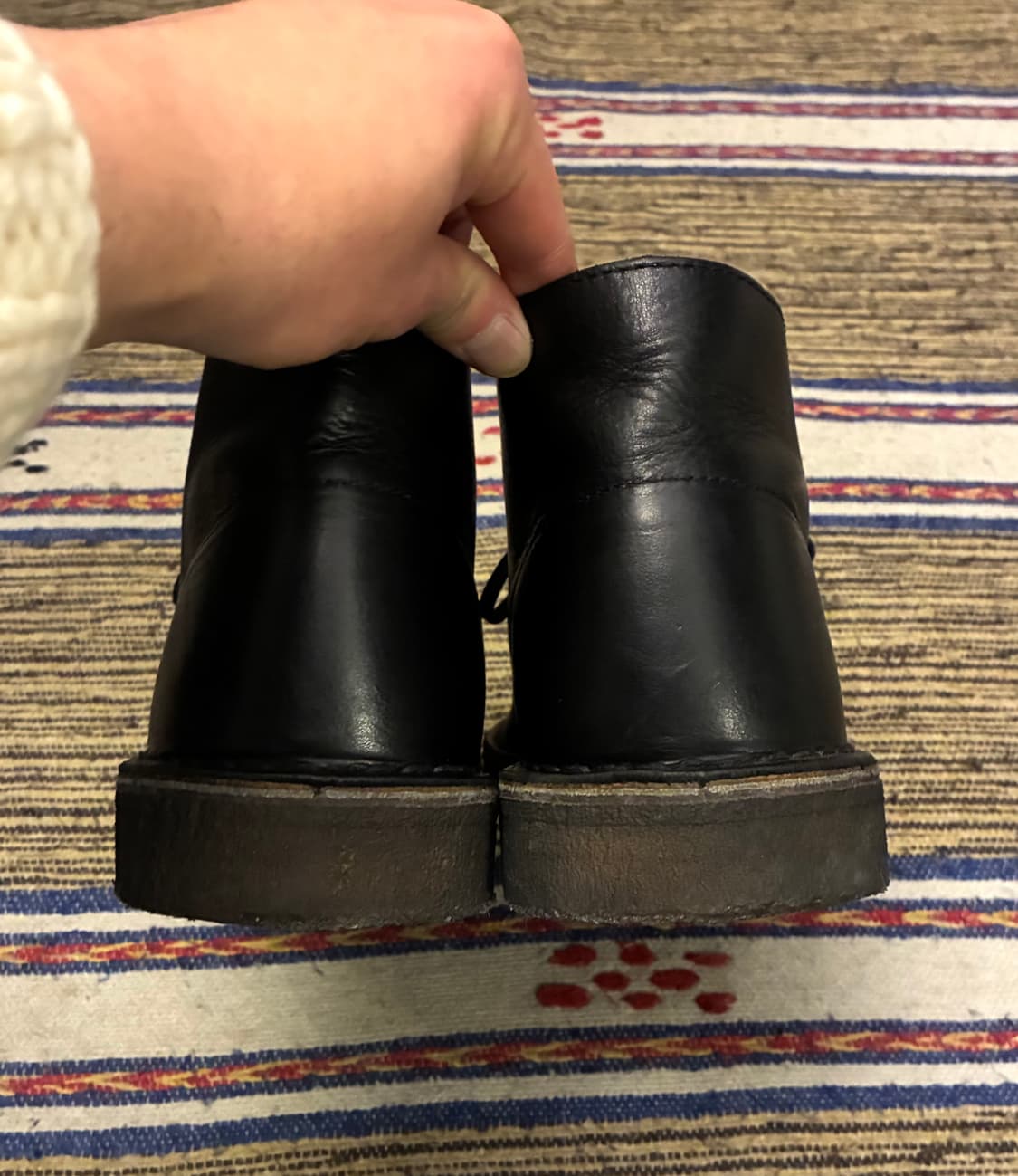 (Us7.5/255)클락스 오리지널 레더 가죽 데저트부츠 처카부츠 상품이미지7