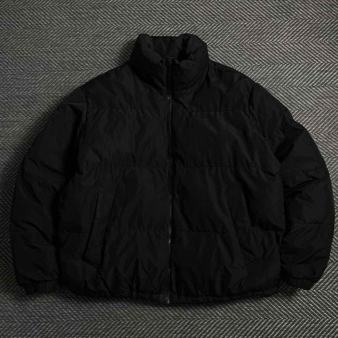 폴햄 박시핏 다운 푸퍼 패딩 블랙y 4704 상품이미지2